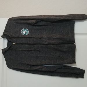 Dark Heather Women's Zip-Up Hoodie